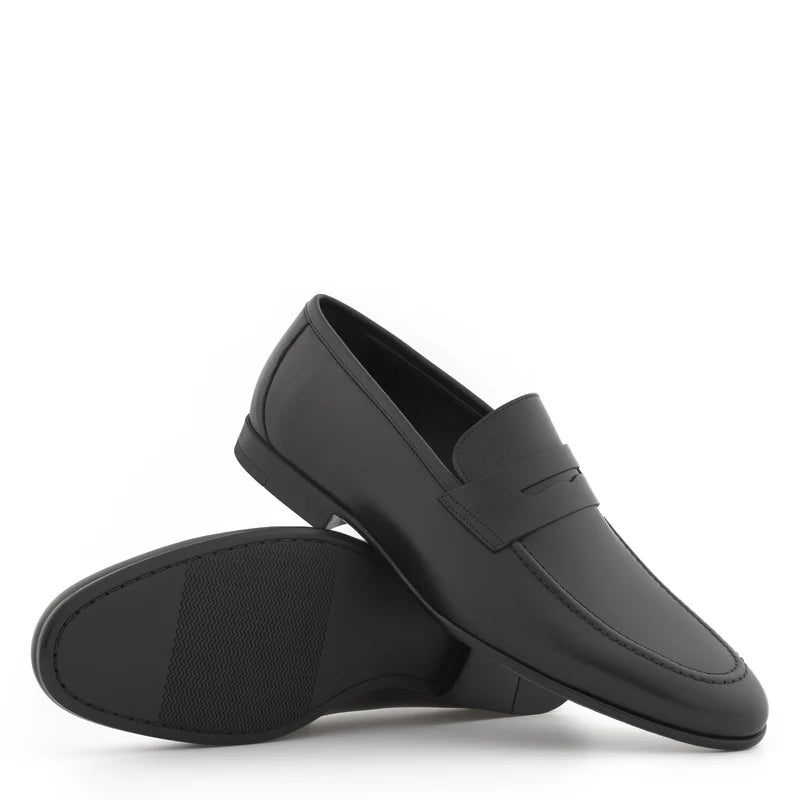 Penny Comfort-Fit Slip-On Leather Loafers