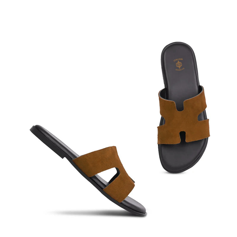 Suede H Style Slip On