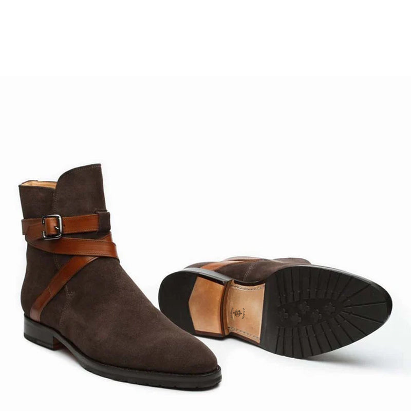 Premium Jodhpur Suede Ankle Boots