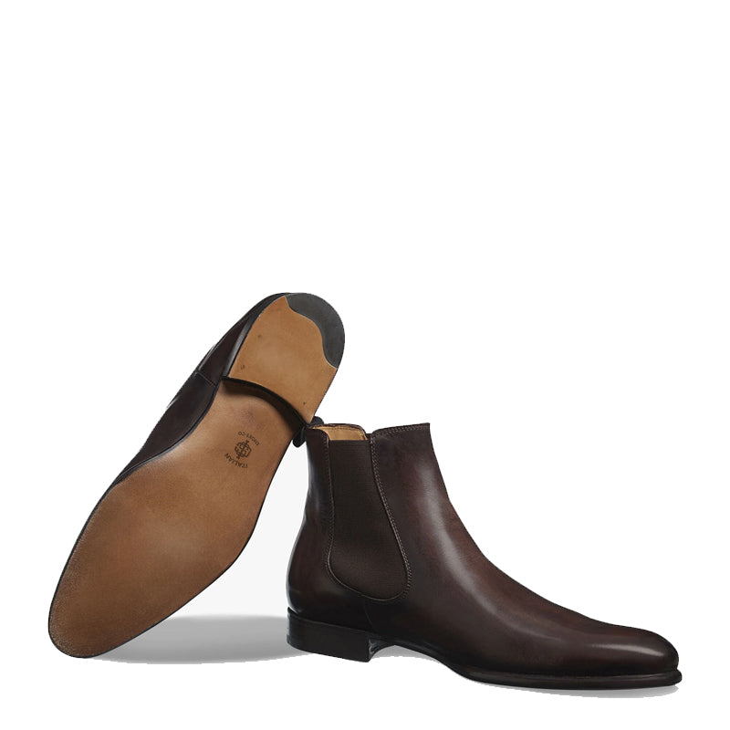 Men Handmade Leather Chelsea Boots