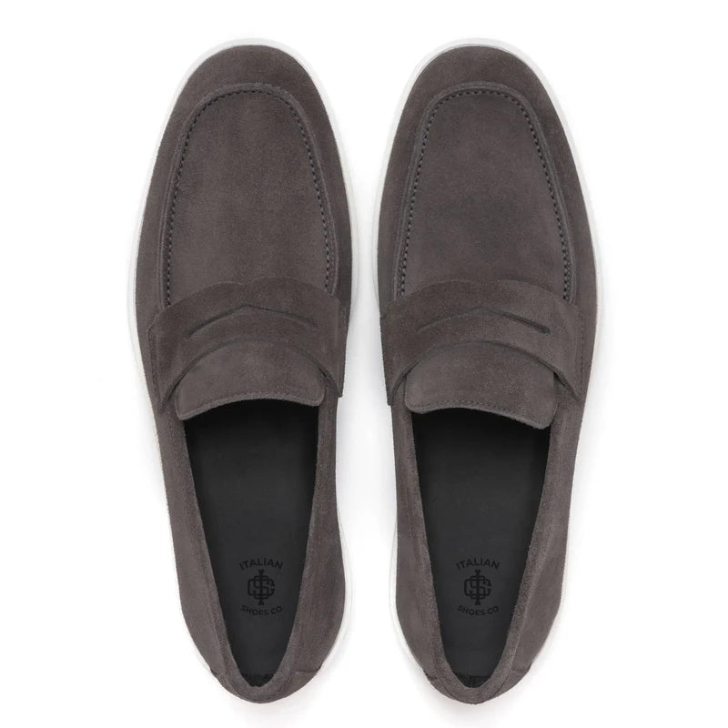 Serene Suede Leather Loafers
