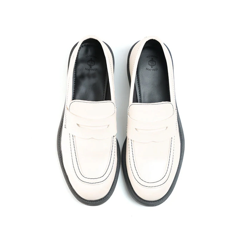 Classic Leather Slip-On Formal Loafer