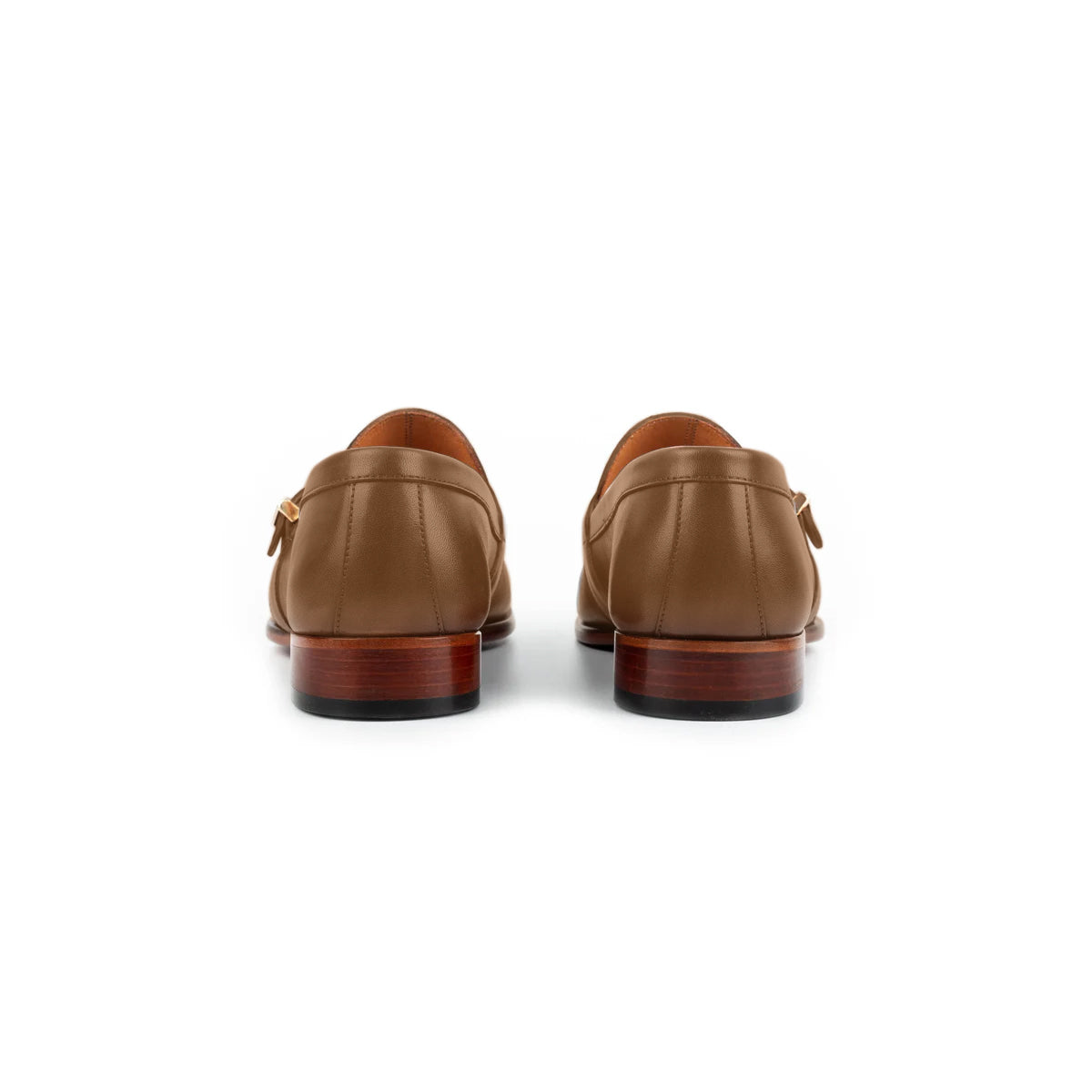 Enzo Tan Single Monk Strap Shoe