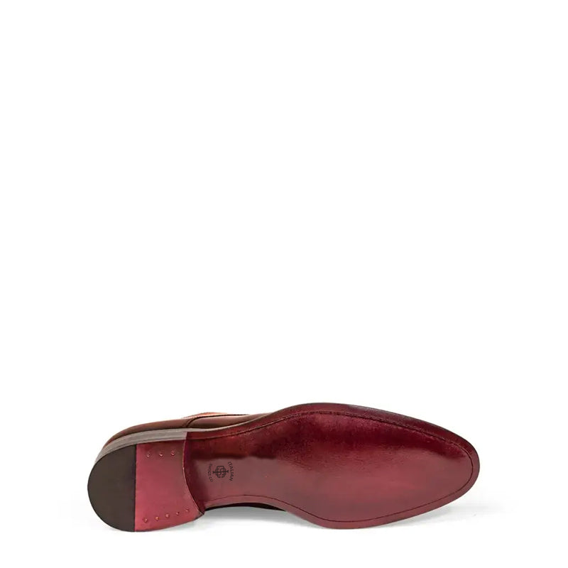 Classic Handmade Shiny Leather Oxford Green Shoe