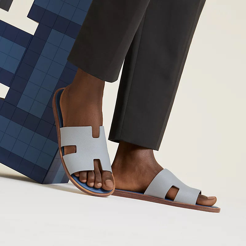 Haven Epsom H Style Slip-On Sky Brown