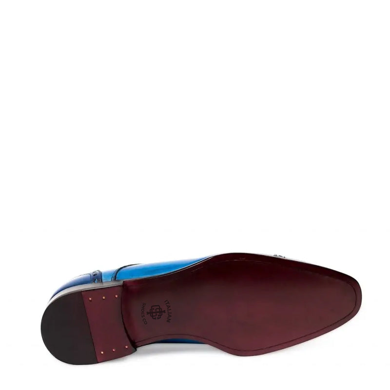 Premium Wholecut Leather Formal Oxford Burgundy Shoe