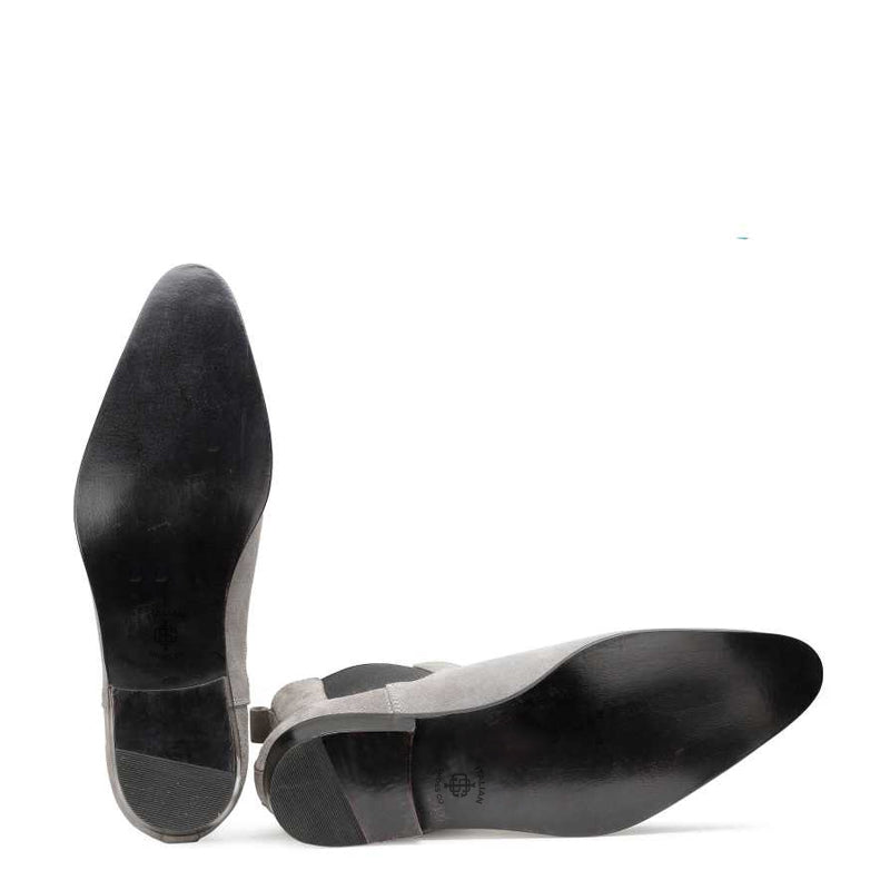 Luxury Stylish Suede Leather Chelsea Boot Grey