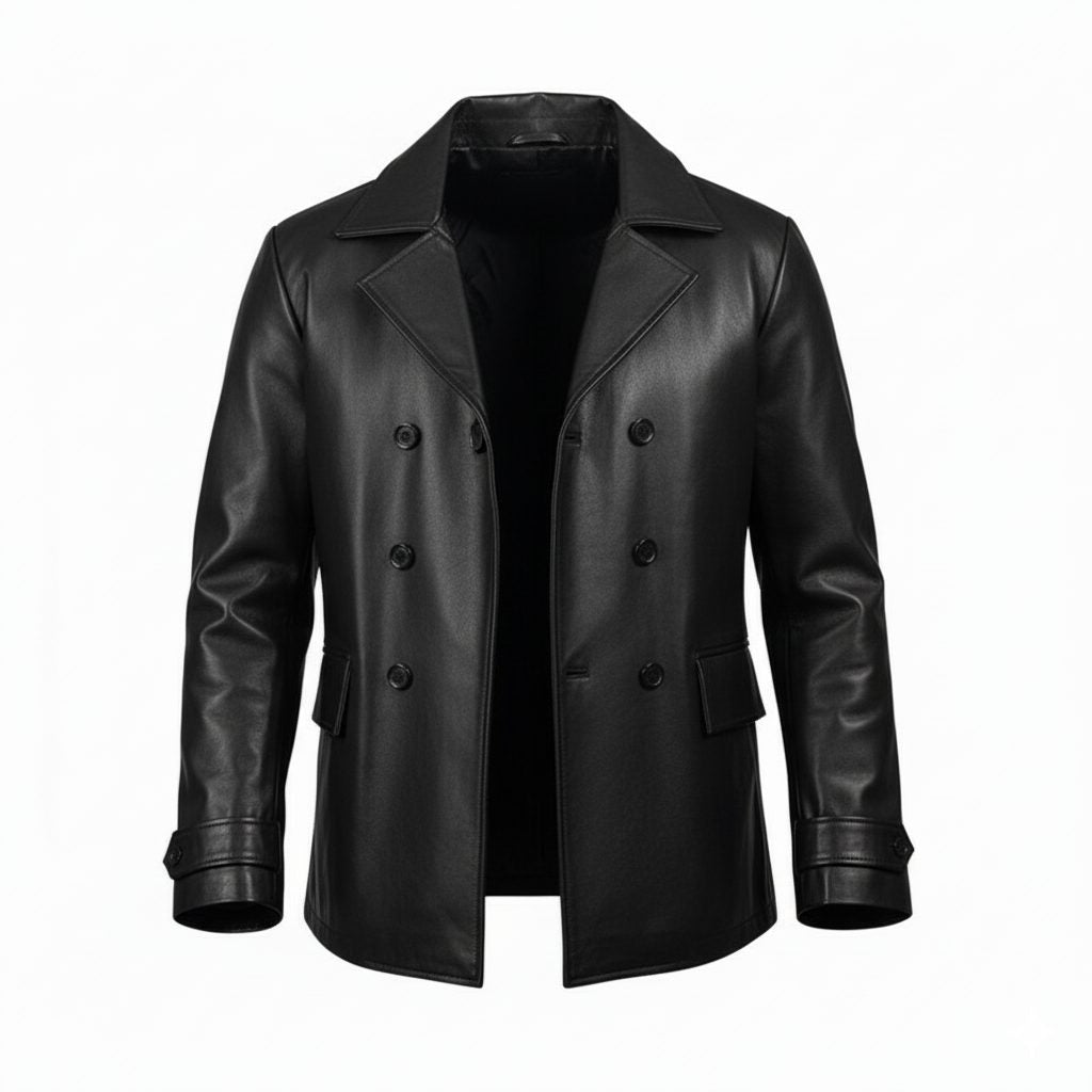 Deleno Leather Blazer