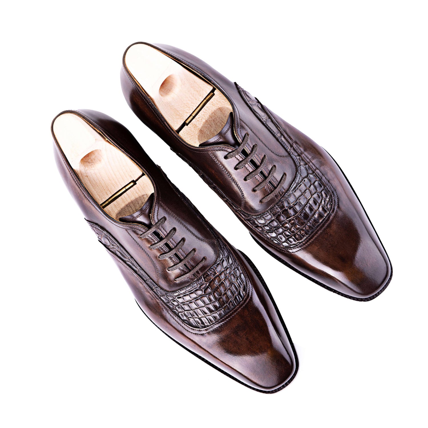Premium Handmade Shiny Leather Oxford Shoe