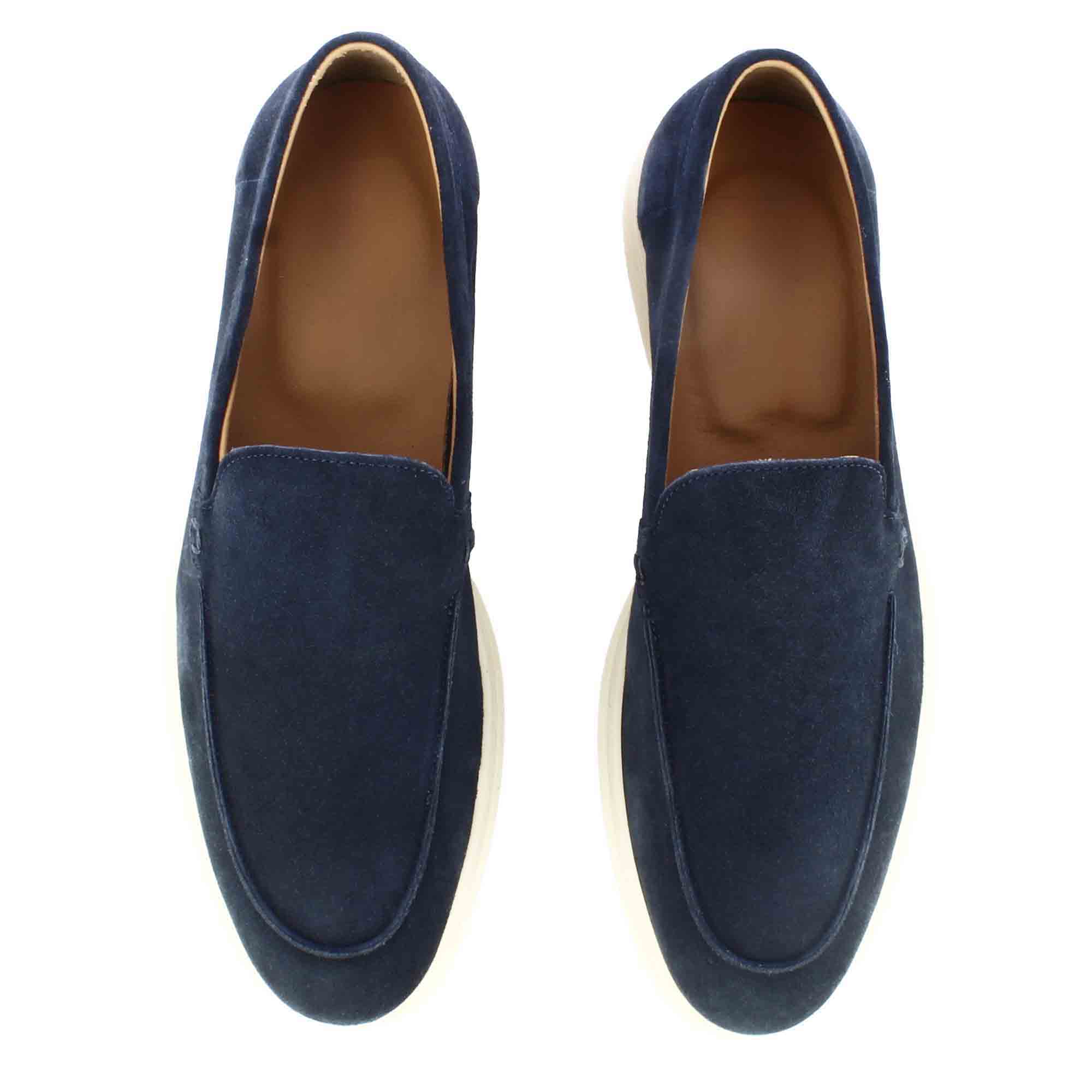 Blue Suede Moccasin