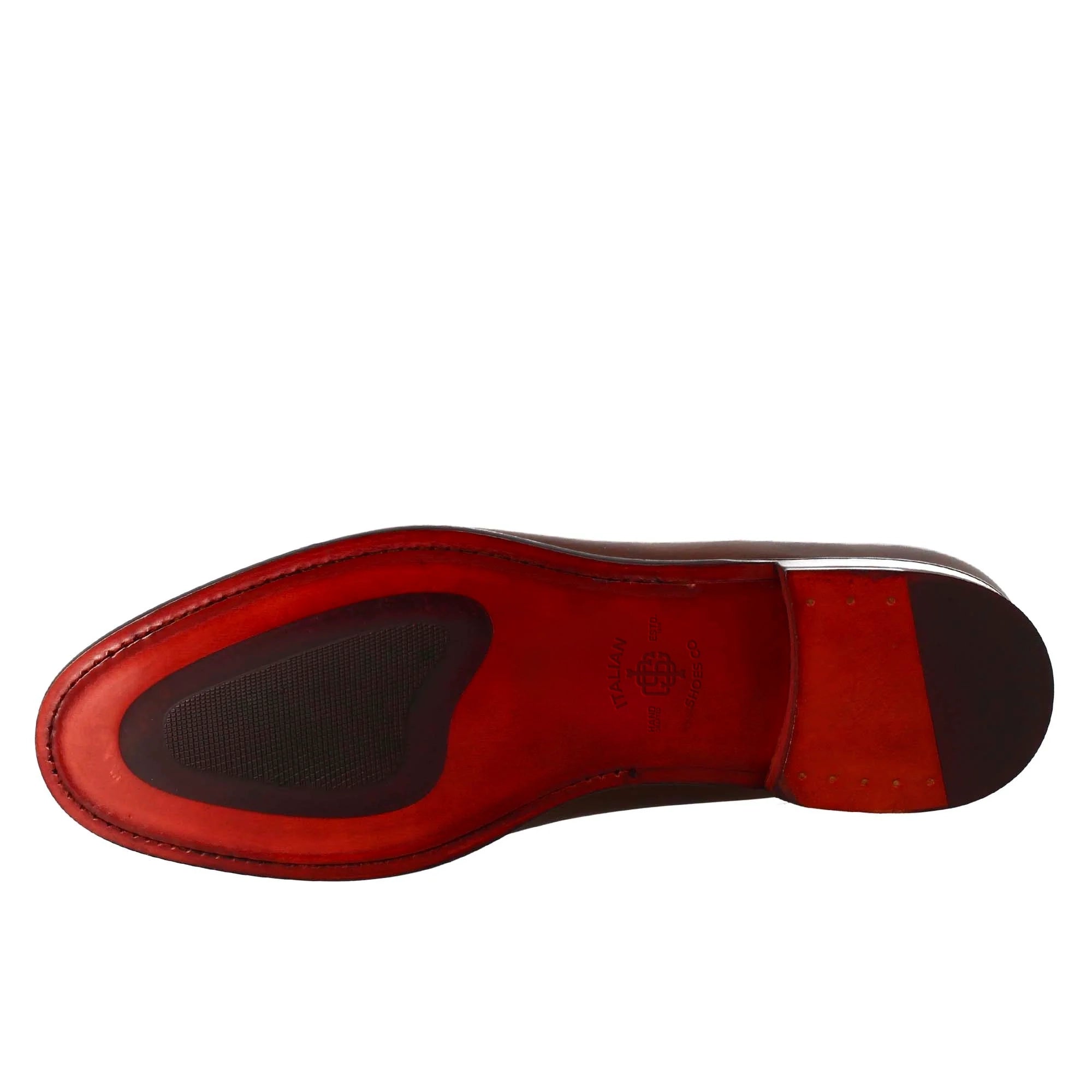 Brown Moccasin in full grain leather