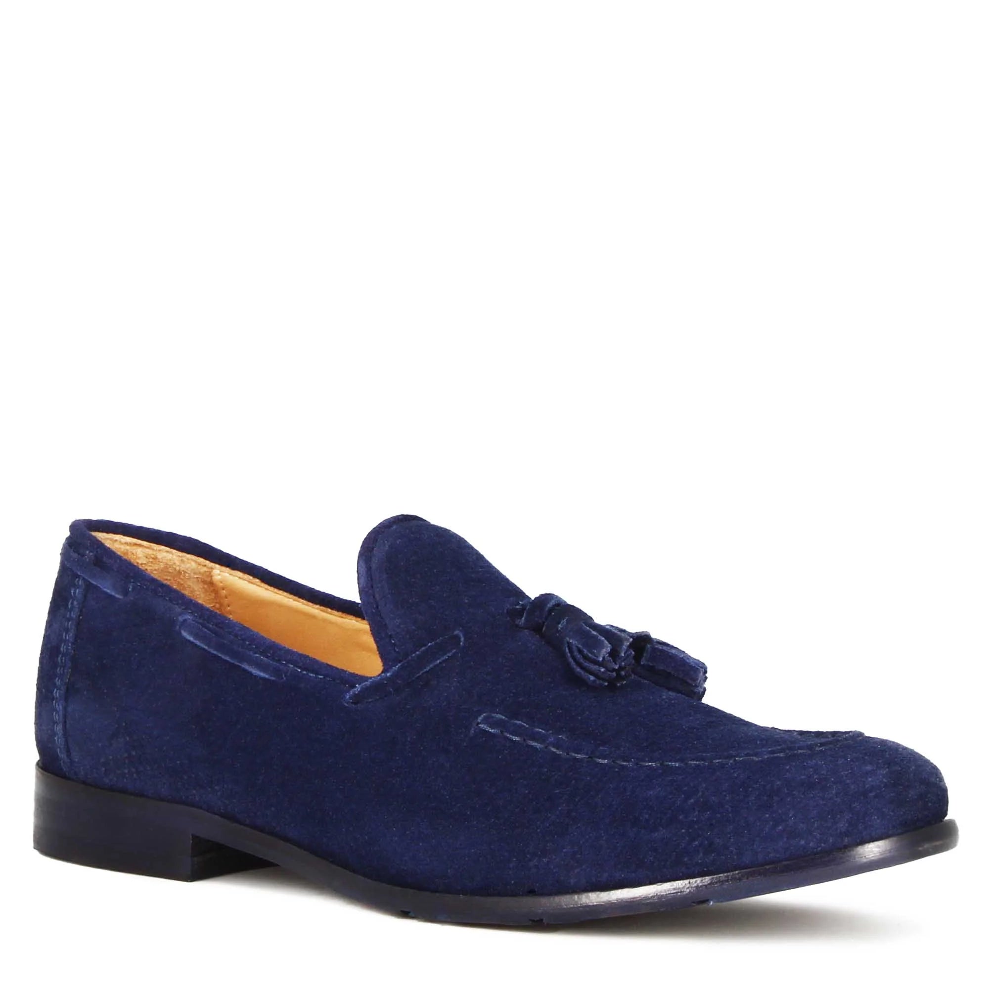 Suede Moccasin with Tassels