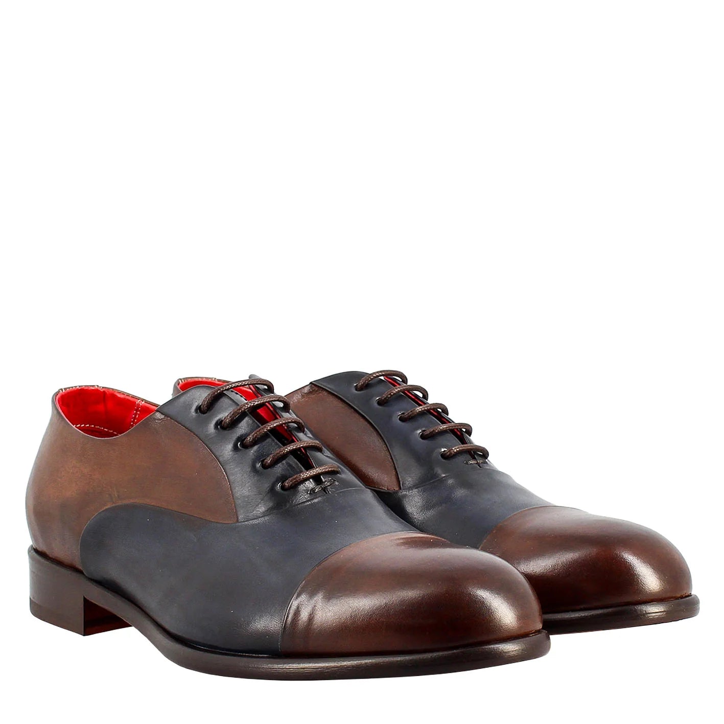 Men's Solid Leather Oxford Shoes