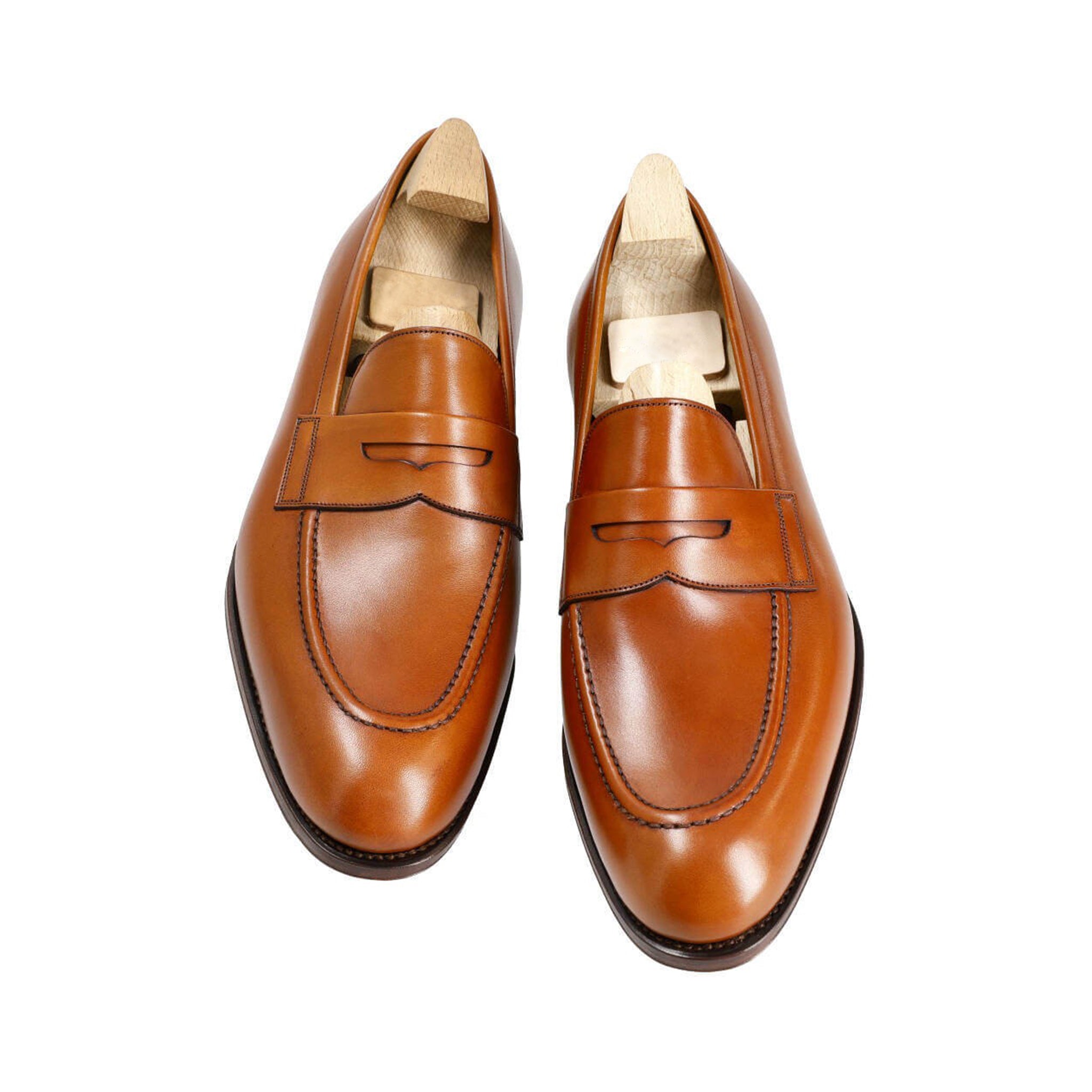 Chestnut Boxcalf Penny Loafers
