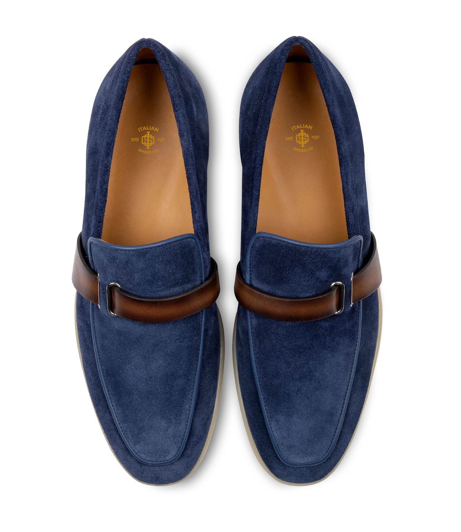 PORTOFINO SUEDE CALF LEATHER BLUE