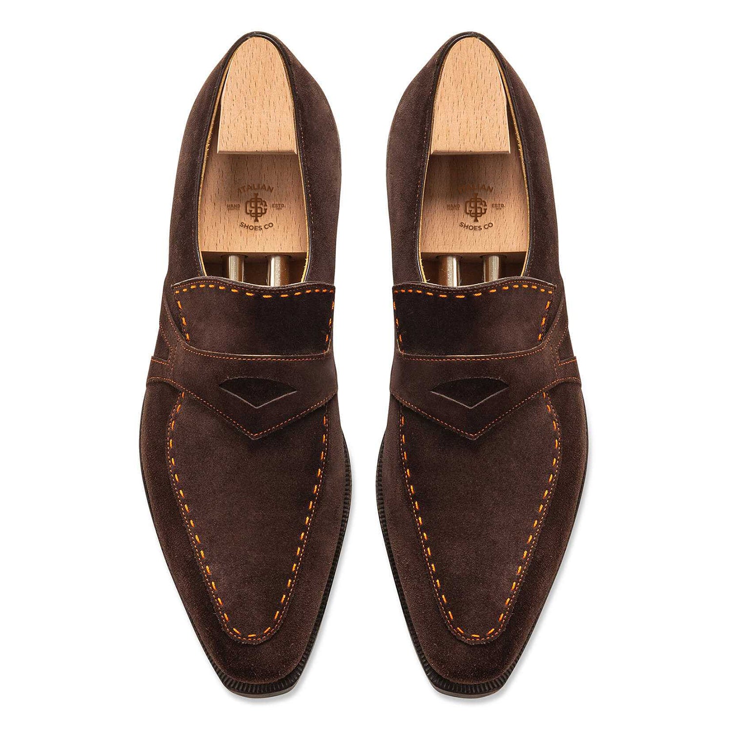 RASCAILLE  SUEDE CALF LEATHER DARK BROWN