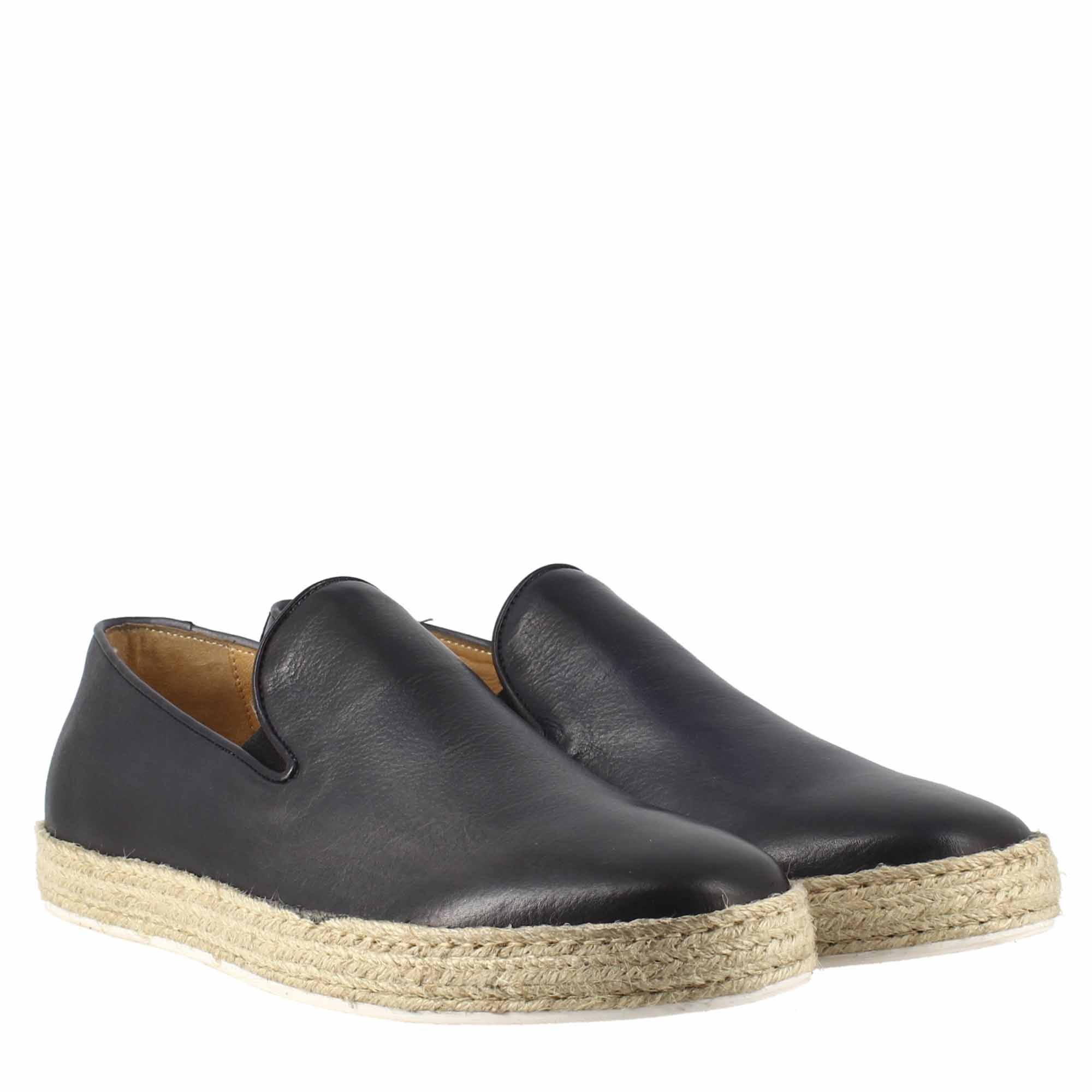 Black Leather Sneakers Online