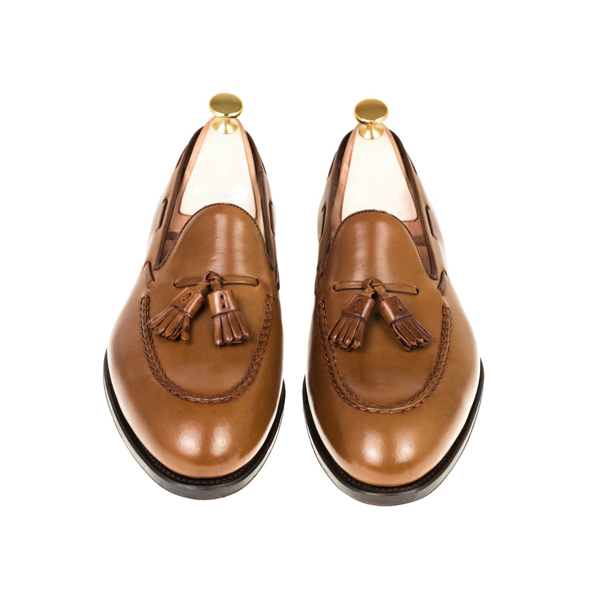 Bourbon Cordovan Tassel Loafers