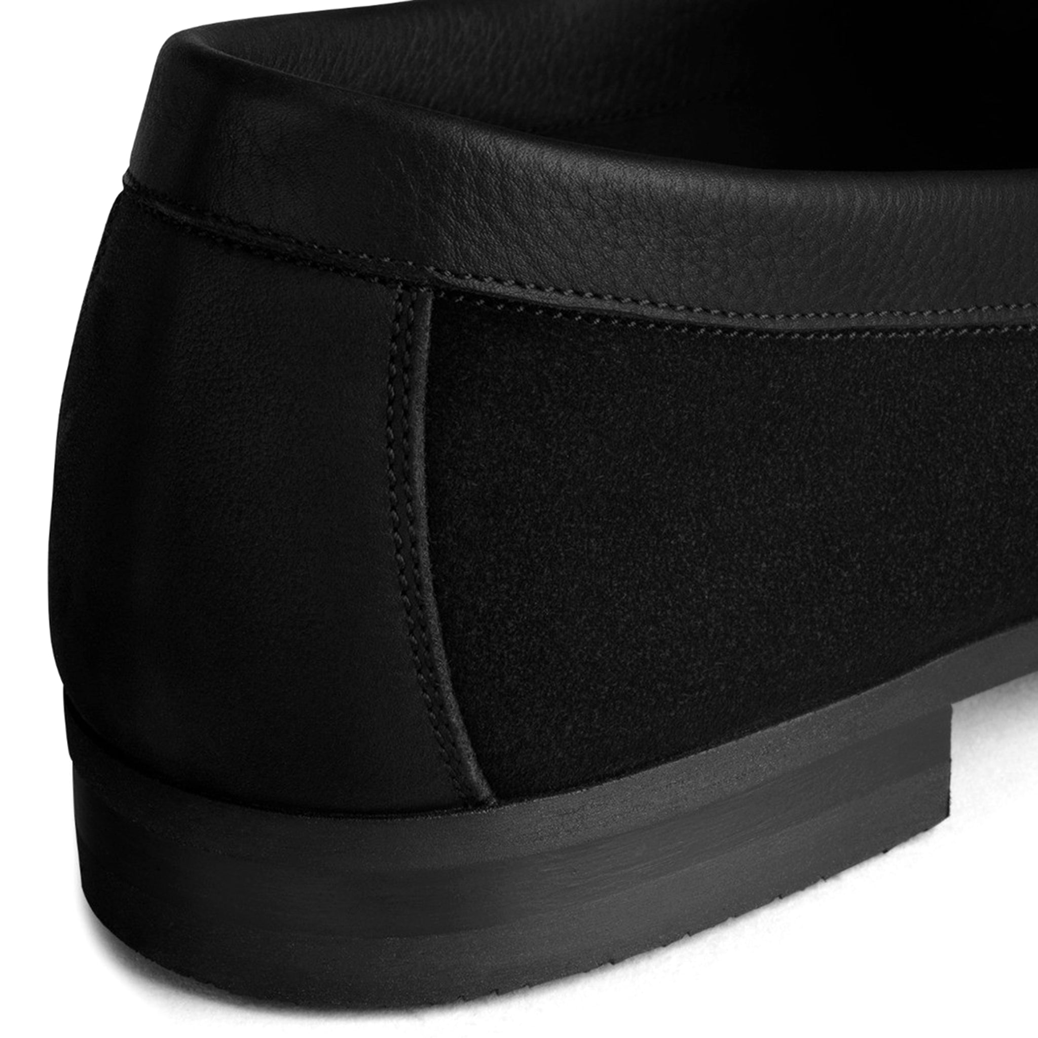 Ludovica Black Velvet Loafers