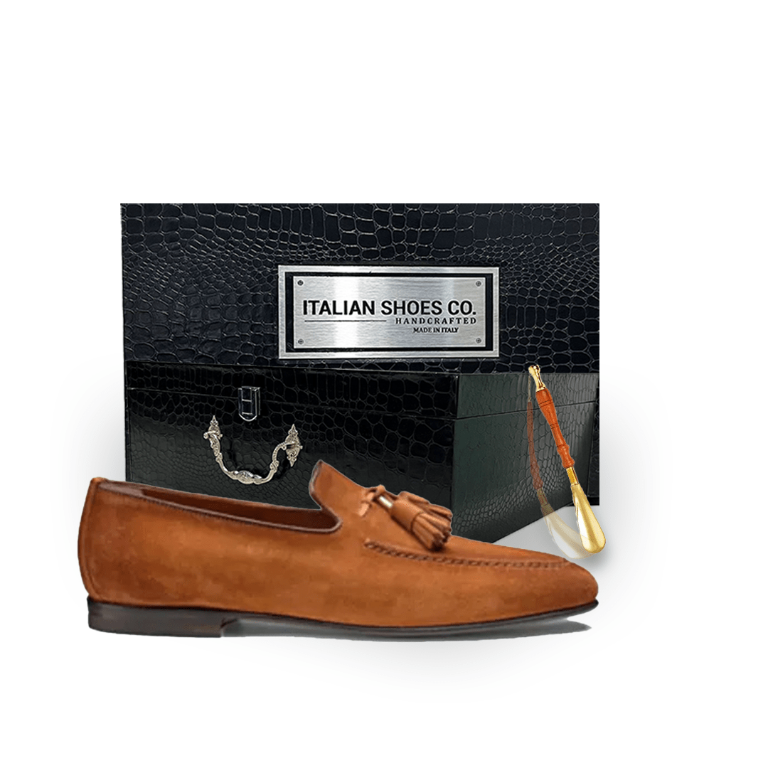Classic Design Brown Suede Loafer