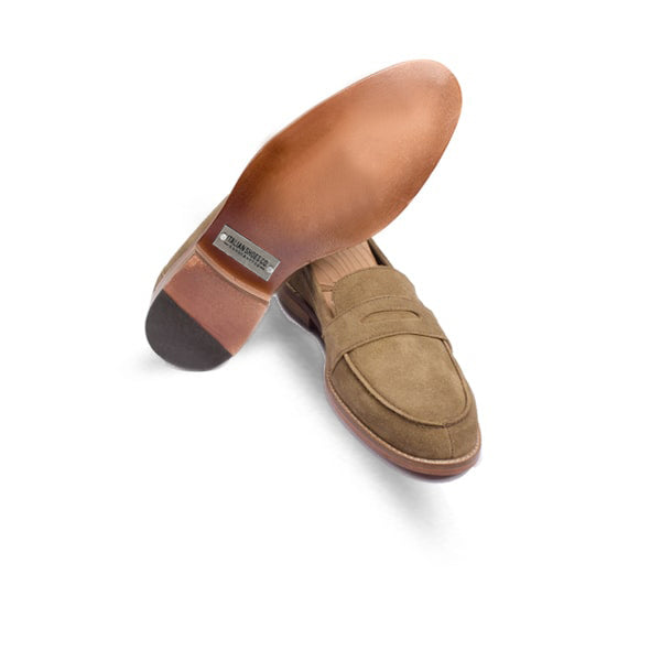 Penny Loafer in Suede Leather