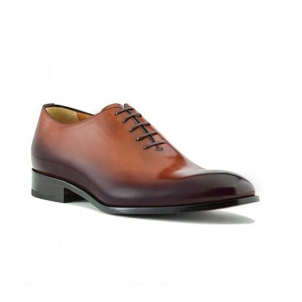 Captoe Diablo Dress up Shade Brown Grain Leather Shoes