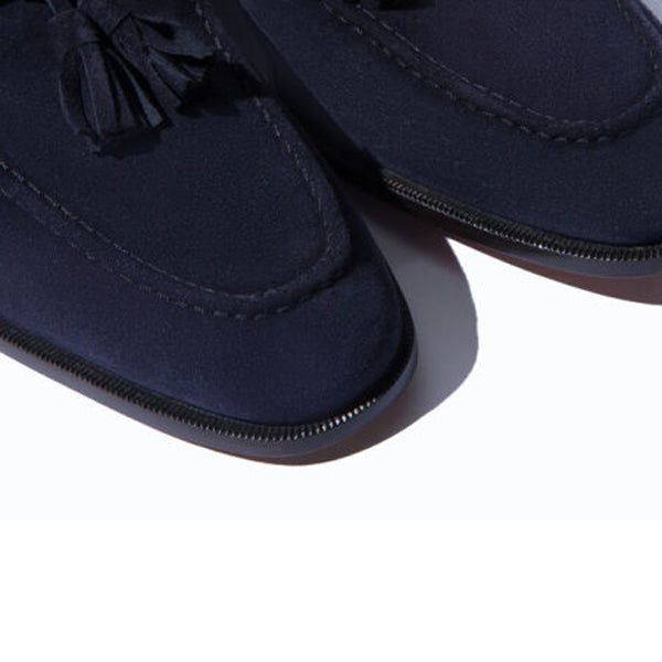 Suede Tassel Loafer