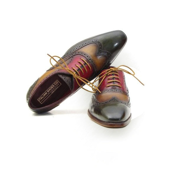 Wingtip Oxford Brown Lace Up Shoes