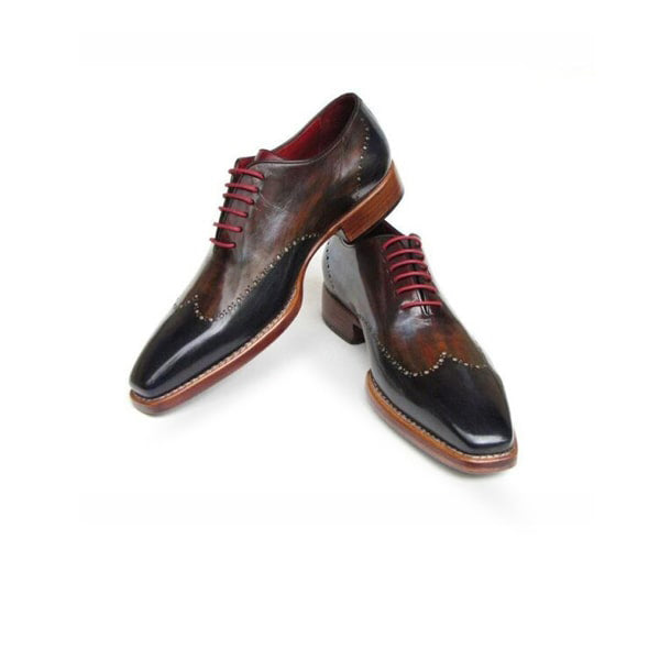 Wingtip Oxford Dark Brown Leather Shoes