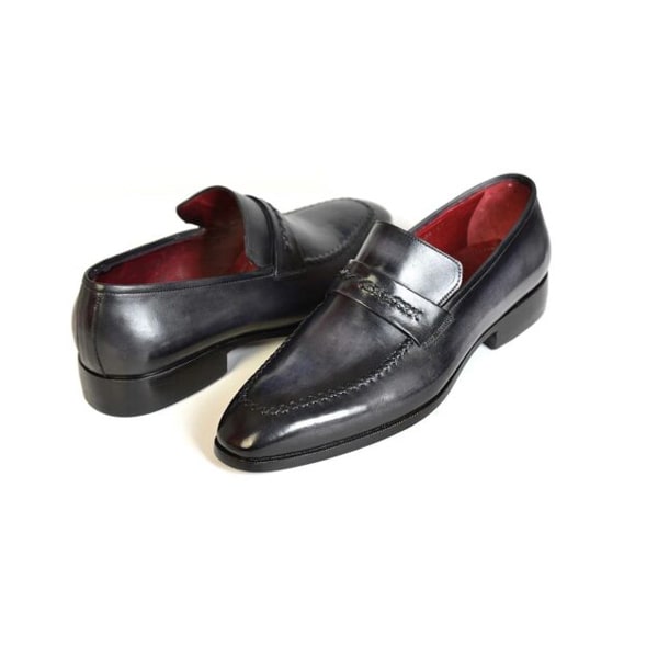 Slip-on Shoes Black Leather