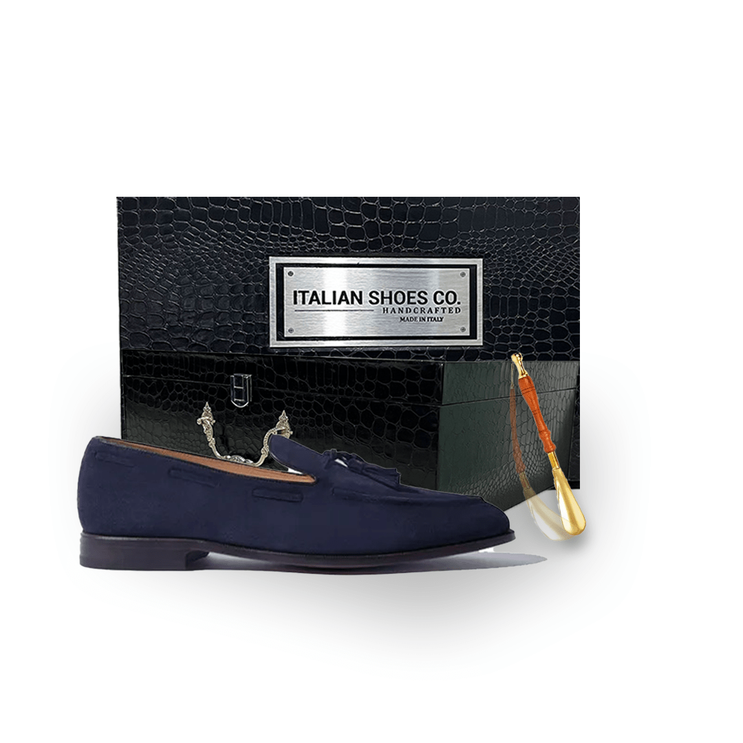 Suede Tassel Loafer