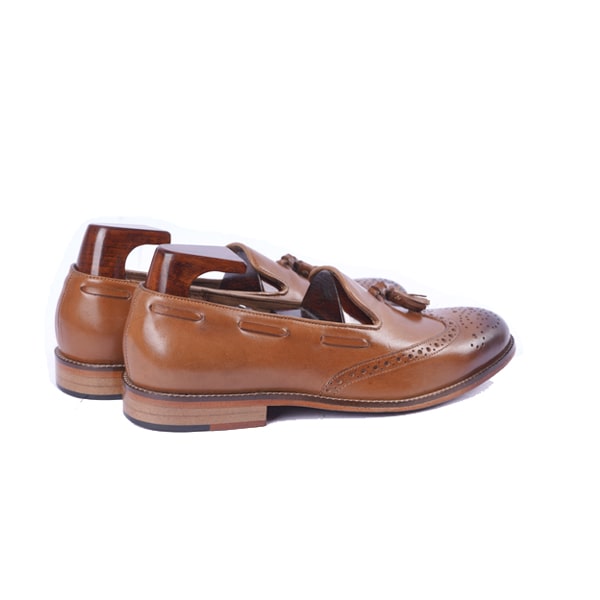Classic Brown Tassel Loafer for Men