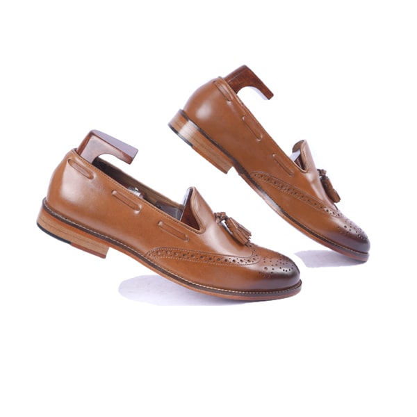 Classic Brown Tassel Loafer for Men