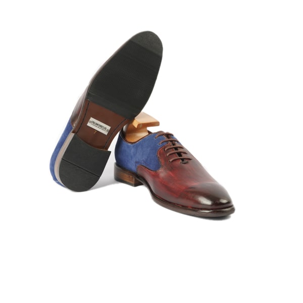 Oxford Suede Leather Shoes | Italian handmade shoes