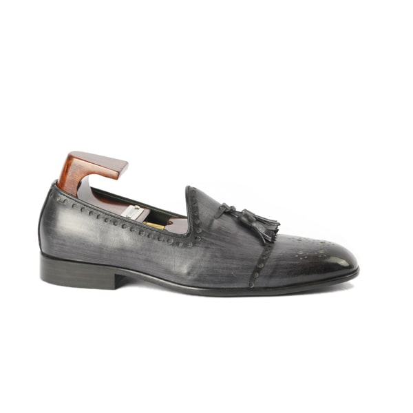 Tassel Leather Loafer 466