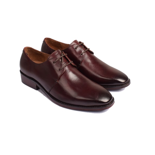 Derbys Blucher Classic Shoes with Blue patent