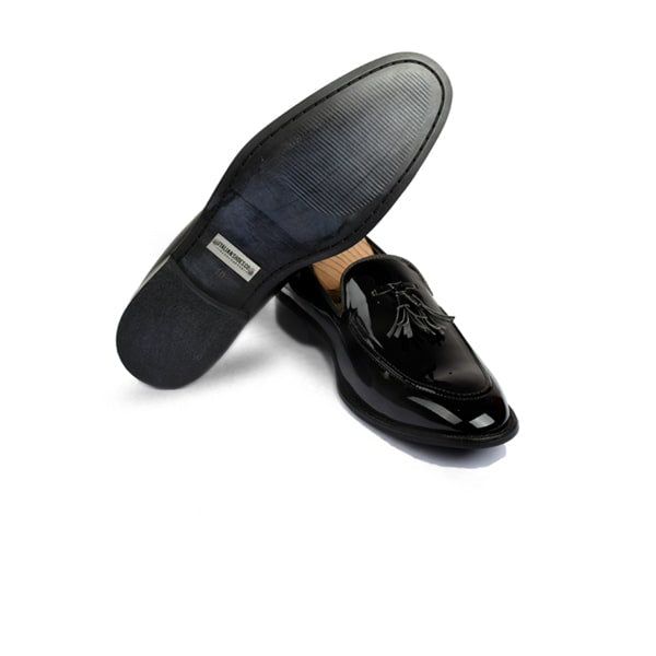 Classic Black Tassel Loafer
